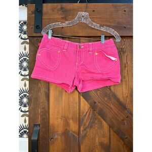 Bongo women’s 7 pink heart pocket shorts